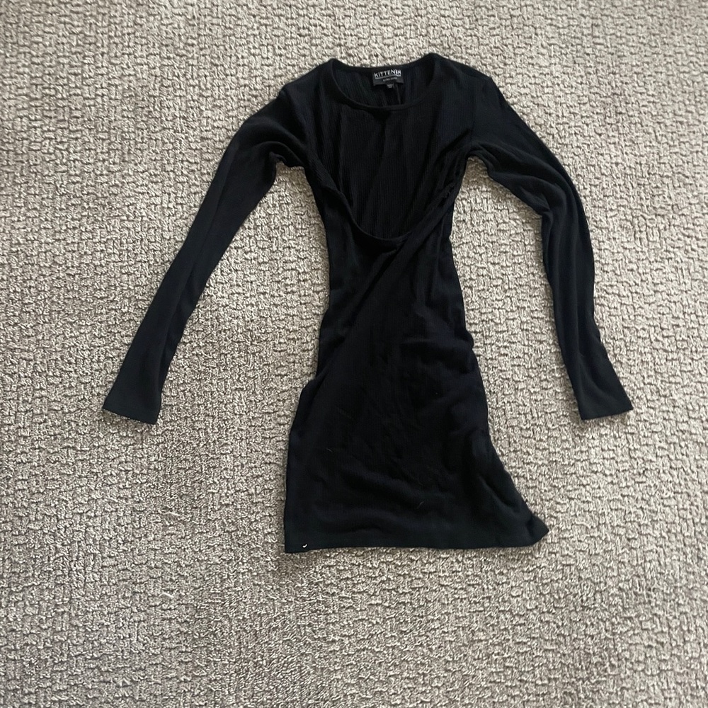Kittenish bodycon dress